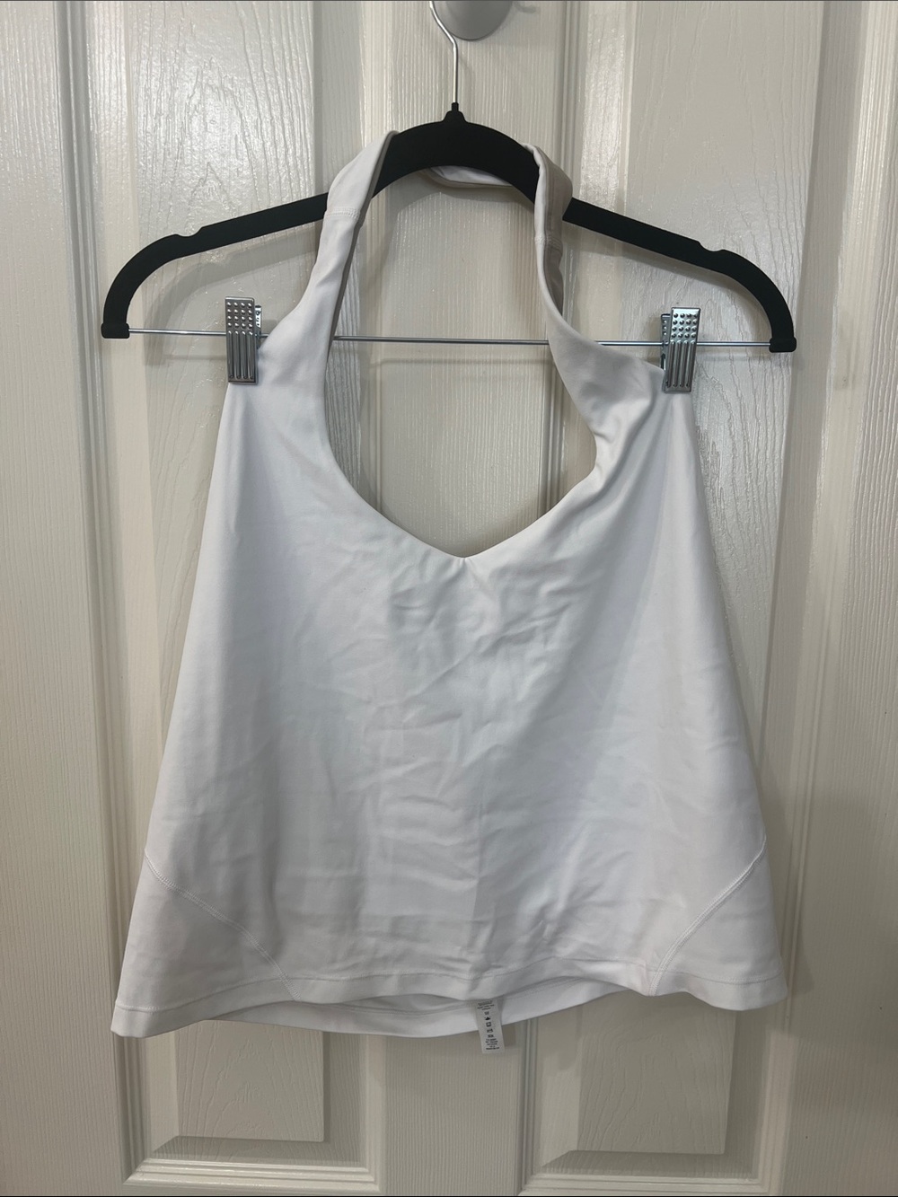 lululemon athletica White Halter Tank Top